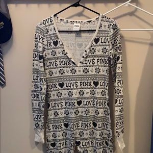 Victoria’s Secret PINK thermal onesie
